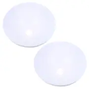 2Pcs White PP Lamp Shade with 42mm Hole Perfect for Pendant Lights