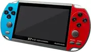 DREAMHAX X7 Plus Handheld Game Console with Preload 10000 Games, Portable Video Games with 4.3 Inch Screen, Support HDMI Output & Double Player, Classic Arcade Retro Game Player Gameboy Gift Present