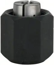 Bosch Accessories 1x Collet for Holding Router Bits (Ø 1/4'' Shank, Key Width...