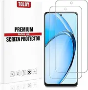 [TQLGY] Tempered Glass Screen Protector for Oppo A60/Oppo A60 5G 6.67-Inch, 9H Hardness, HD Clear, Anti-Scratch, Bubble-Free Installation, 2-Pack