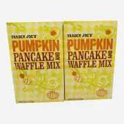 Trader Joe's Limited Pumpkin Pancake & Waffle Mix - Lot Of 2