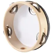 6 Inches Early Education Teaching Aids Hand Tambourine Children Percussion8362