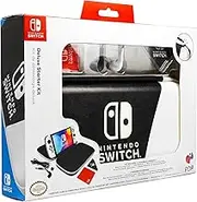 PDP Gaming Deluxe Starter Kit for Nintendo Switch, Nintendo Switch Lite, Nintendo Switch OLED Model - Black and White
