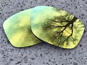 POLARIZED 24K GOLD MIRROR REPLACEMENT LENSES FOR OAKLEY JUPITER SQUARED