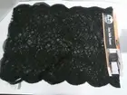 Seasonal Collection Black Lace Table Runner/13x72"/Spiderweb/Lightweight