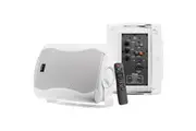 CLB5AW 5" Active Box Speakers With Bluetooth Renaming White 40W Rms 90W Max