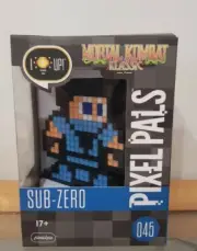 Sub Zero #45 Pixel Pals - Light Up Figure - Mortal Kombat Bed Lamp - Official