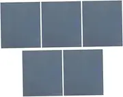 BUGUUYO 5pcs Sheets Bird Claw Pads Bird Feeder with Camera Large Bird Cage Netting Extra Large Cage Cover Bird Cage Gravel Paper Liners Sand Paper Bird Cage Liner Sandpaper Silicon Carbide