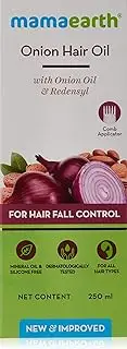 Mamaearth Onion Oil for Hair Growth & Hair Fall Control with Redensyl 250ml