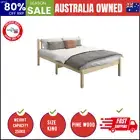Bed Frame King Size Wooden Timber Base Headboard Bedroom