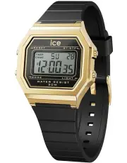 [ICE-Watch] Digit Retro Watch in Black Gold