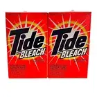 Vintage Lot of 2 Tide 1998 Sample Boxes Tide with Bleach / Detergent. Sealed.