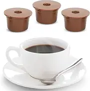 Reusable Caffitaly Capsules Caffitaly 14×11×3 3pcs Reusable Refillable Coffee Capsule Filter Cup Replacement Accessories Fit For Caffitaly, ACOUTOH6M2UET01I