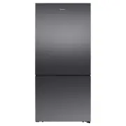Hisense 503L PureFlat Bottom Mount Refrigerator Dark Stainless HRBM503E