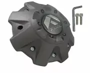 Fuel Wheels Grey Custom Wheel Center Cap # 1001-63V / M-447 (1 CAP) NEW!