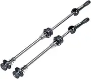 Bike Quick Release Axle Skewer Front & Rear ycle Skewers Wheel Hub Parts Aluminum Alloy 100mm/135mm for Mountain Bike Road Bike Multicolor26