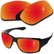 [PazzerBy] Polarized Lenses for Oakley Big Taco - Orange Red Mirrored Coating