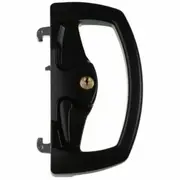 Austral Yarra Ridge Sliding Door Lock ALYR4110BLK Double Cylinder Black