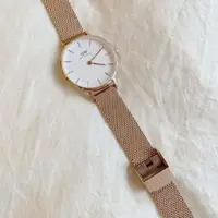 在飛比找蝦皮購物優惠-近全新 Daniel Wellington 手錶 Petit