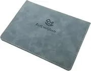 ARTIBETTER Birth Certificate Holder Sleeve Protective Leather Cover for Newborn Certificate Stylish and Birth Protector for Document Storage and Memories