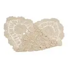 Table Runner Dining table Floral Oval Vintage Cafe shop furniture Crocheted