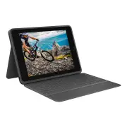 Logitech Rugged Folio Keyboard Case for iPad 10.2" (7th/8th/9th Gen) - Black
