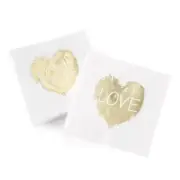 Hortense B. Hewitt 21552 Brush of Love Napkins - Pack of 50