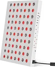 Zrwuldu Red Light Panel, 35W Infrared Light, 660nm & 850nm Infrared Lamp with 10/20/30Min Timer and 3 Brightness for Home/Office/Gym Use (lamp not Heat)