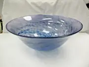 Jay Strongwater Charlotte Peacock Feather Replacement Glass Bowl Only With Box