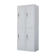Four-Door Office Gym Shed Storage Locker