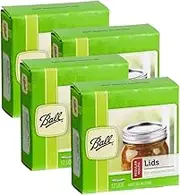 Ball Regular Mouth Jar Lids 4 Pack