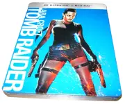Lara Croft Tomb Raider - New Sealed 4K Ultra HD Blu-Ray - Steelbook Edition