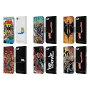 JUSTICE LEAGUE DC COMICS TEEN TITANS COMIC ART LEATHER BOOK CASE FOR iPOD TOUCH