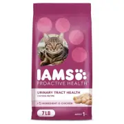 Iams Proactive Health Urinary Tract Health Chicken Dry Cat Food, 7 Lb Bag