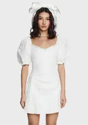 Clear Intentions Mini Dress