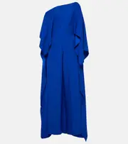[Taller Marmo] Taller Marmo Jerry one-shoulder jumpsuit AU 8 blue