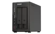 QNAP 2-BAY NAS (NO DISK) Celeron QC 2.0GHz 8GB 2.5GbE M.2 HDMI Tower 2YR WTY