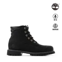 在飛比找Yahoo奇摩購物中心優惠-Timberland 男款黑色防水六吋靴|6939R001