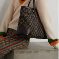 在飛比找PopChill優惠-[二手] GUCCI 丹寧牛仔托特包