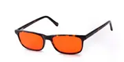 BON CHARGE Tortoise Shell Blue Light Blocking Tortoise Men's Sunglasses Tortoiseshell Size 53