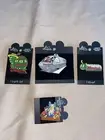 Disneyland I Light Up, I Glow, Pin Mickey Minnie Goofy Donald lot 4 Pieces News