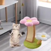 Kitten Sisal Scratcher Tree Cat Scratch Post Climbing Frame Jumping Platform