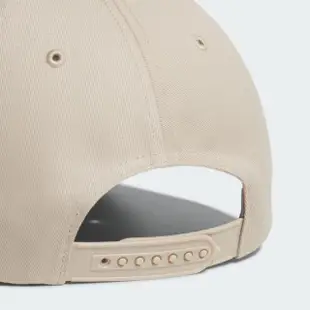 【adidas 愛迪達】MH CAP 棒球帽 老帽 運動 休閒 鴨舌帽 遮陽 奶茶(IM5231 ∞)