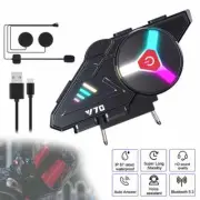 LED Bluetooth motorcycle helmet headset speaker wireless motorcycle headset