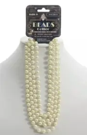 Brand New Flapper Pearl Beads Costume Accessory Roaring 20’s Great Gatsby