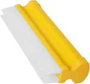 Generic Car Squeegee for Window Cleaning Double Row Design for Car Rv and Home 20cm Yellow Short