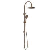 New Nero Tapware Opal Twin Shower Set Brushed Bronze NR251905eBZ