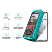 Digital Measuring Laser Rangefinder Tape Distance Meter Range Finder With Camera