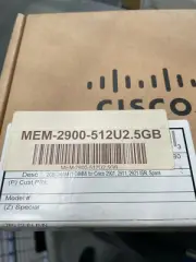 MEM-2900-512U2.5GB - Brand new in box, original Cisco. Inc GST and Invoice.