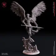 Fallen Angel by Flesh of Gods | D&D | DnD | Print on Demand